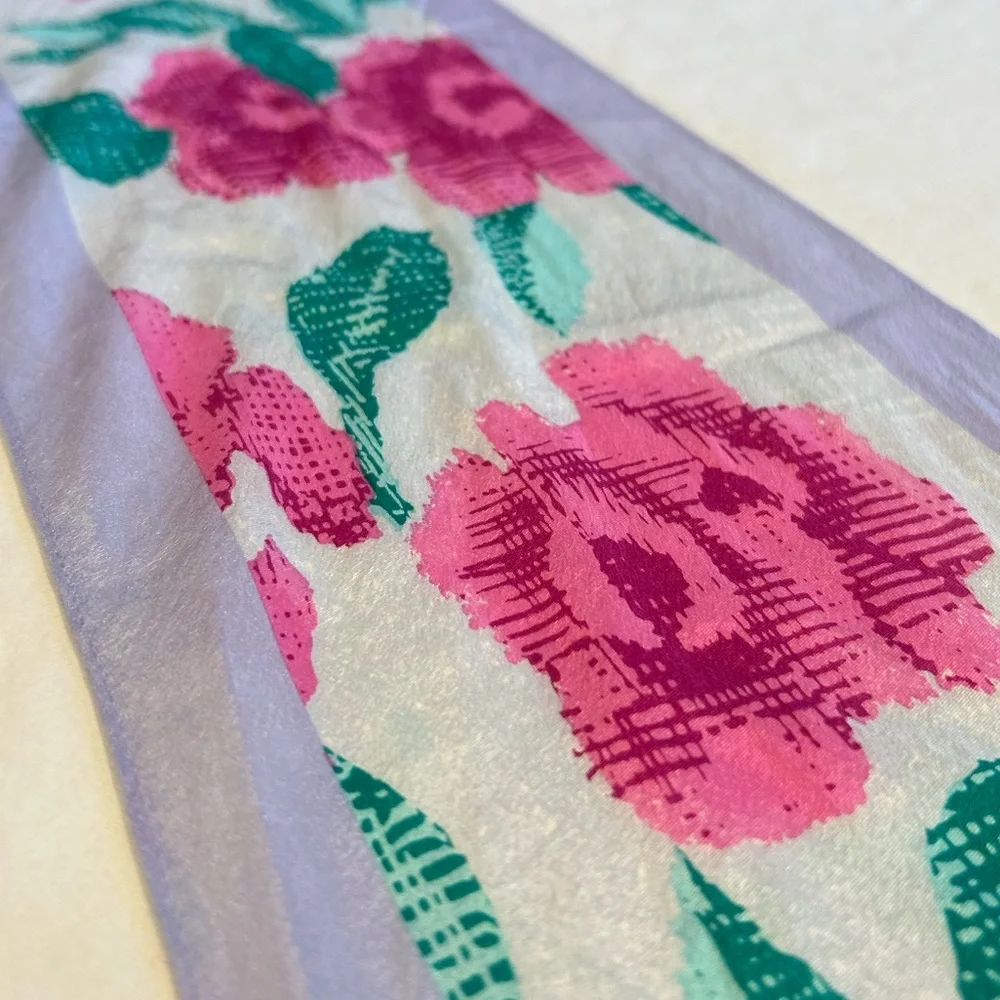 Vintage Vera Floral Scarf